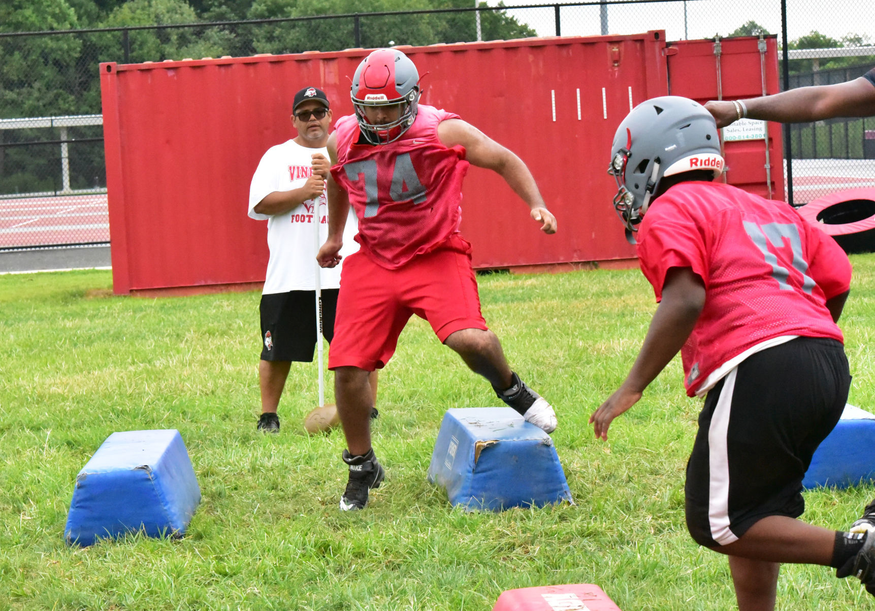 Vineland Football Practice
